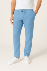 Tapered Hose Herren | Kordelzug & Bequemer Sitz – Hellblau