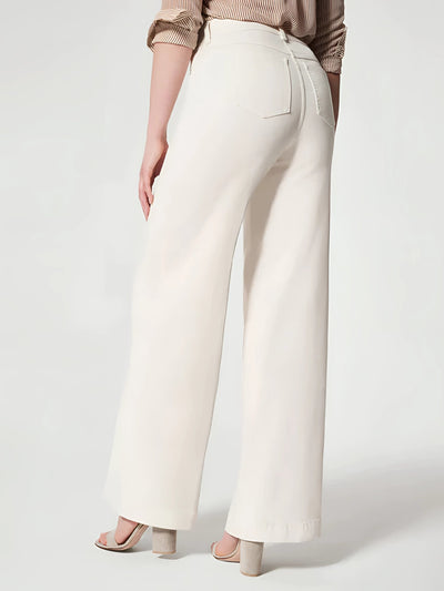 Retro Jeans mit weitem Bein