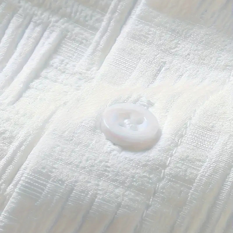 Herren Elegante Button-Down Hemd Und Shorts Set | Zweiteilig