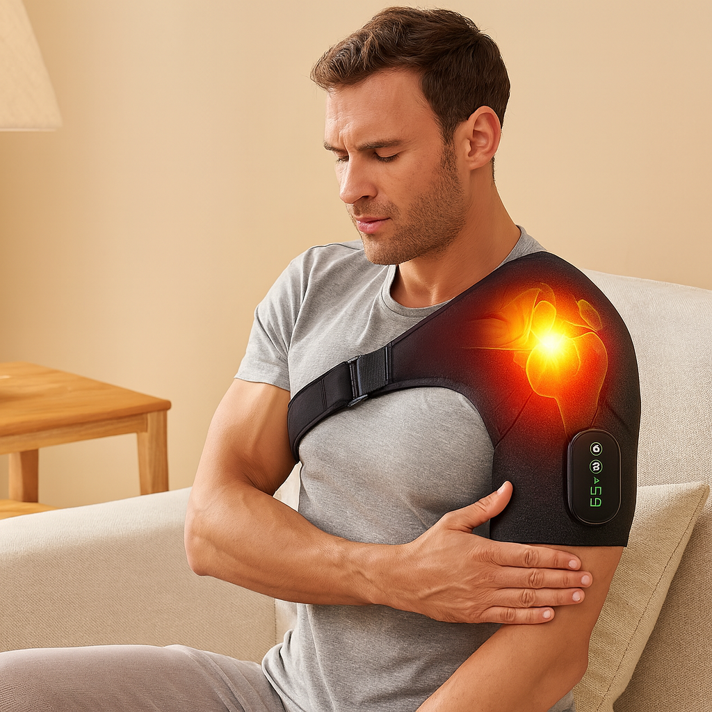 ThermaEase | Kabelloses beheiztes Schultermassagegerät