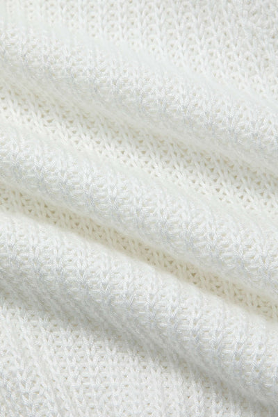 Elise | Racerback Bodycon Geripptes hochgeschlossenes Crop-Top