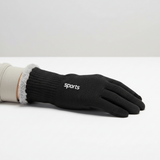 Touchscreen-Handschuhe mit Innenfutter – Grau