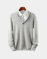 TROELS™ | KLASSISCHER PULLOVER – Grau