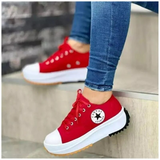 Turnschuhe Damen | Orthopädischer Komfort & Stabiler Halt – Rot
