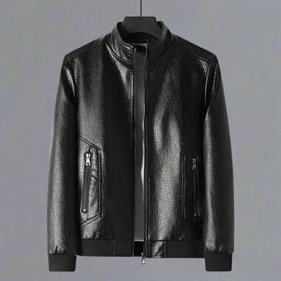 Herren Lederjacke Klassisch - Zeitloses Bomber Design
