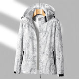 Übergangsjacke Damen | Kapuze & Wetterfester Schutz Für Den Alltag – Weiß