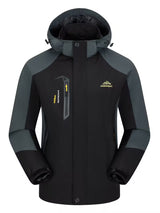 Übergangsjacke Herren | Herren Steppjacke | Winddicht & Kapuze für zuverlässigen Schutz – Grau
