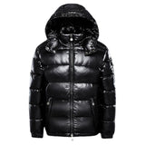 Übergangsjacke Herren | Steppjacke Herren | Hoher Kragen & gleichmäßige Wärme – Schwarz