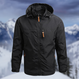 Übergangsjacke Herren | Wasser- & Winddicht – Schwarz