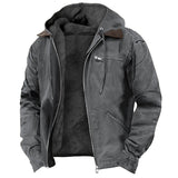 Übergangsjacke Herren | Wetterbeständig & Bewegungsfreiheit – Grau