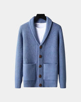 ULRIK™ | SOMMER-STRICKJACKE – Blau