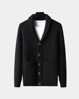 ULRIK™ | SOMMER-STRICKJACKE – Schwarz