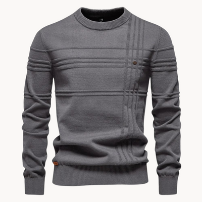 Marion | Herrenpullover mit Karomuster