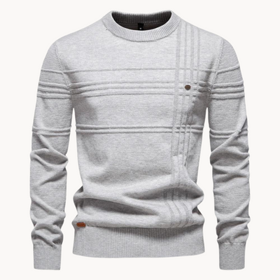Marion | Herrenpullover mit Karomuster
