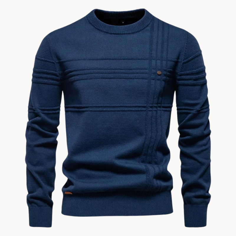 Marion | Herrenpullover mit Karomuster