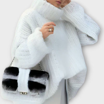 Übergroßer Rollkragenpullover – Gemütliches Volumen, müheloser Chic