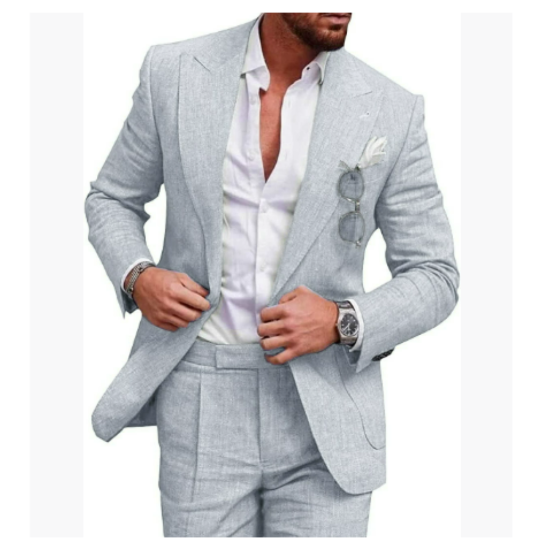 Herren Zweiteiliger Hochzeitsgast-Anzug Set | Klassisch