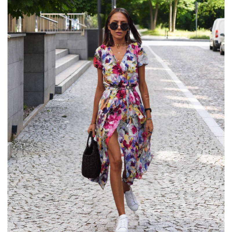 Theresita - Sommerkleid Mit Blumen