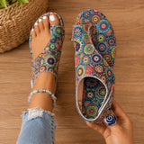 Maya | Damen Orthopädische Sandalen – Blau