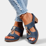 Deliora - Stützende Sandalen – Blau