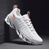Herren Laufsneaker mit Schnürverschluss – Weiß