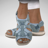 Orthopädische Sandalen Damen – Komfort & Stützfunktion – Blau