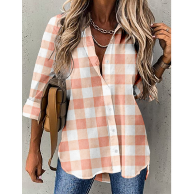 Brunna® | Lässige Karobluse