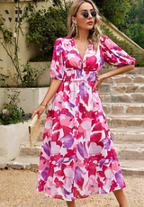 Arianne - Elegantes Kleid für Damen – Rosa