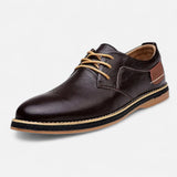 Jomarie | Elegante Herren-Schuhe für Büro und Anlass – Braun