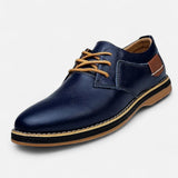 Jomarie | Elegante Herren-Schuhe für Büro und Anlass – Dunkelblau