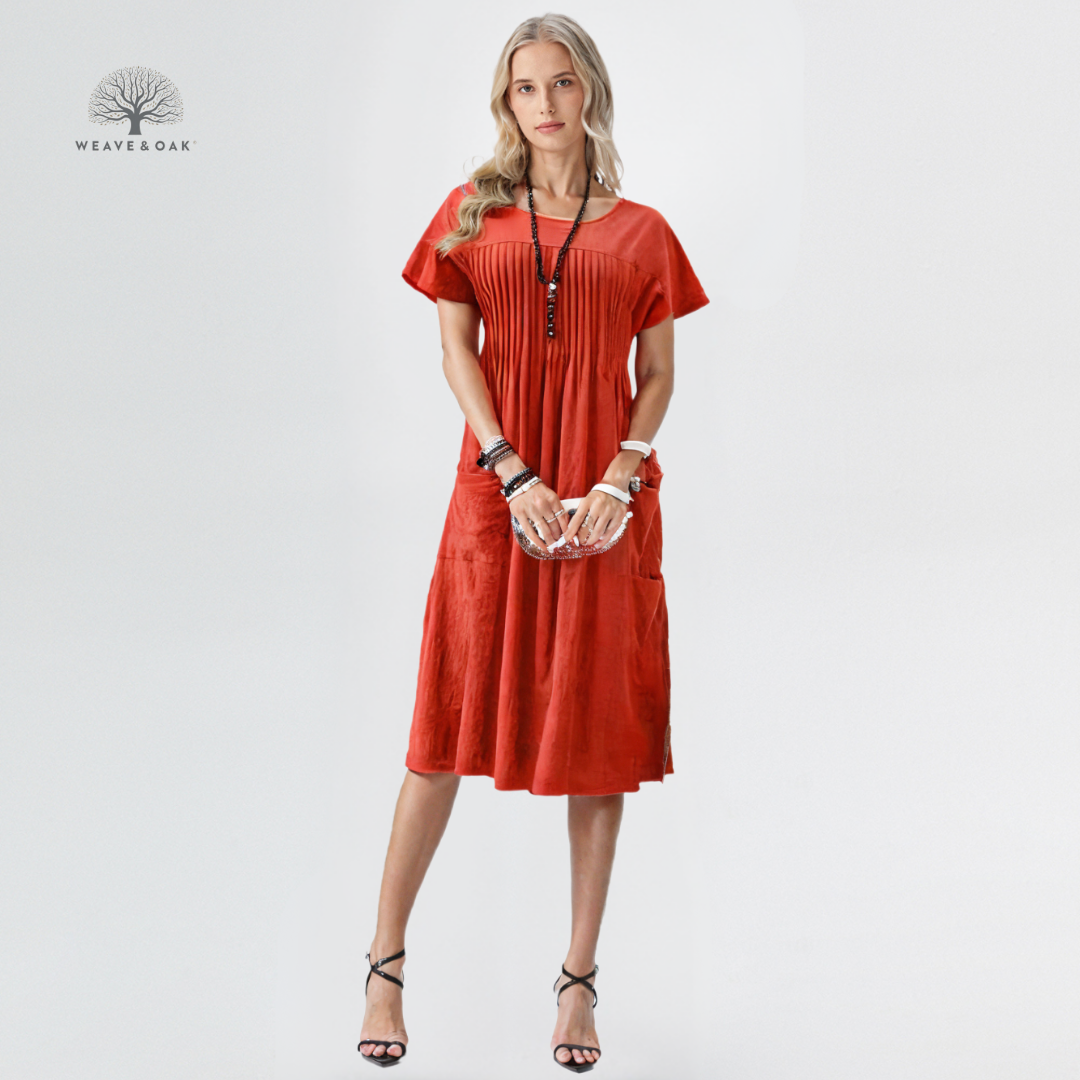 Grace | Lockeres, bauchfreies Kleid