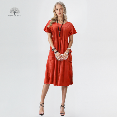 Grace | Lockeres, bauchfreies Kleid