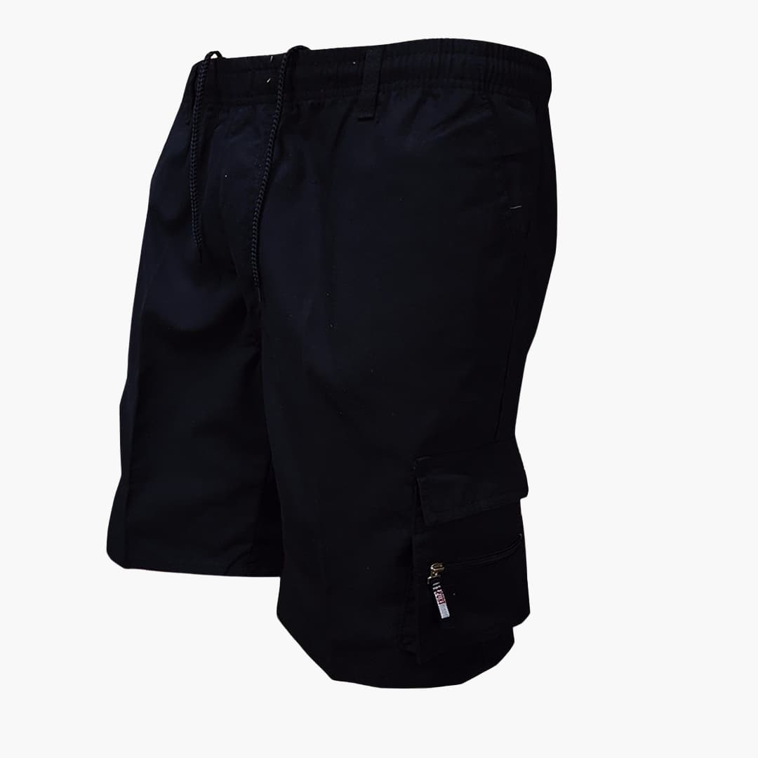 Herren Cargo Shorts mit Taschen und Kordelzug für Sommer