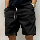 Liam | Kurze Hose für Herren Sommer Stil – Schwarz