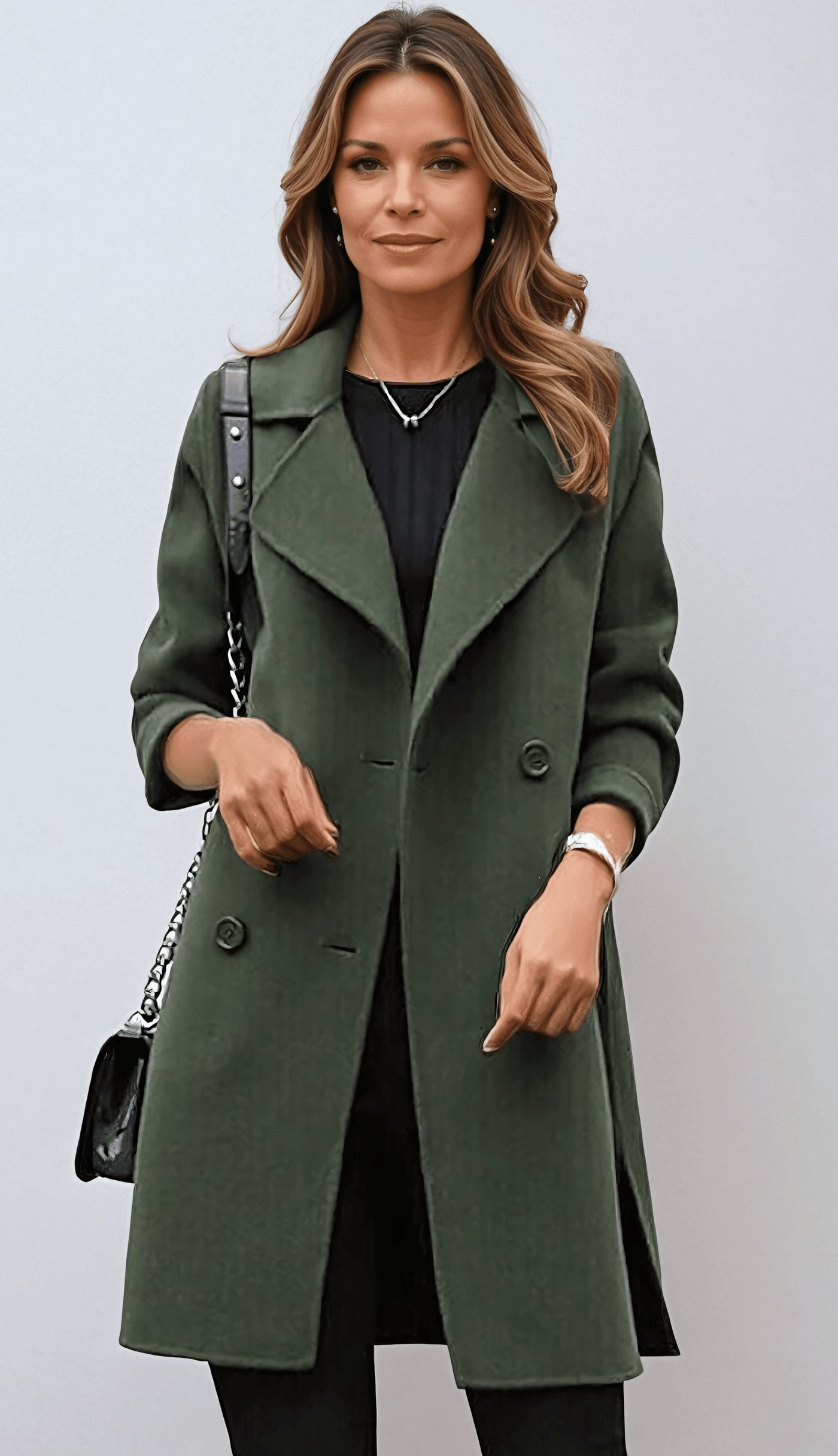 Stazie | Langer Trenchcoat