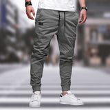 David | Modische Cargo-Hose für Herren – Grau