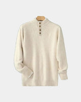 VALDEMAR™ | STRICKJACKE MIT GÜRTEL – Beige