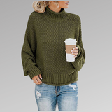 Charlotte | Eleganter Und Wärmender Strickpullover Für Damen – Grün