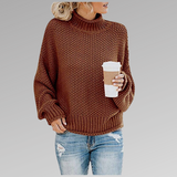 Charlotte | Eleganter Und Wärmender Strickpullover Für Damen – Braun