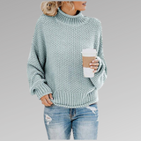 Charlotte | Eleganter Und Wärmender Strickpullover Für Damen – Himmelblau