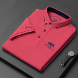 Hans | Herren Premium Polo – Premium Herren Poloshirt Qualität 2026 – Rot