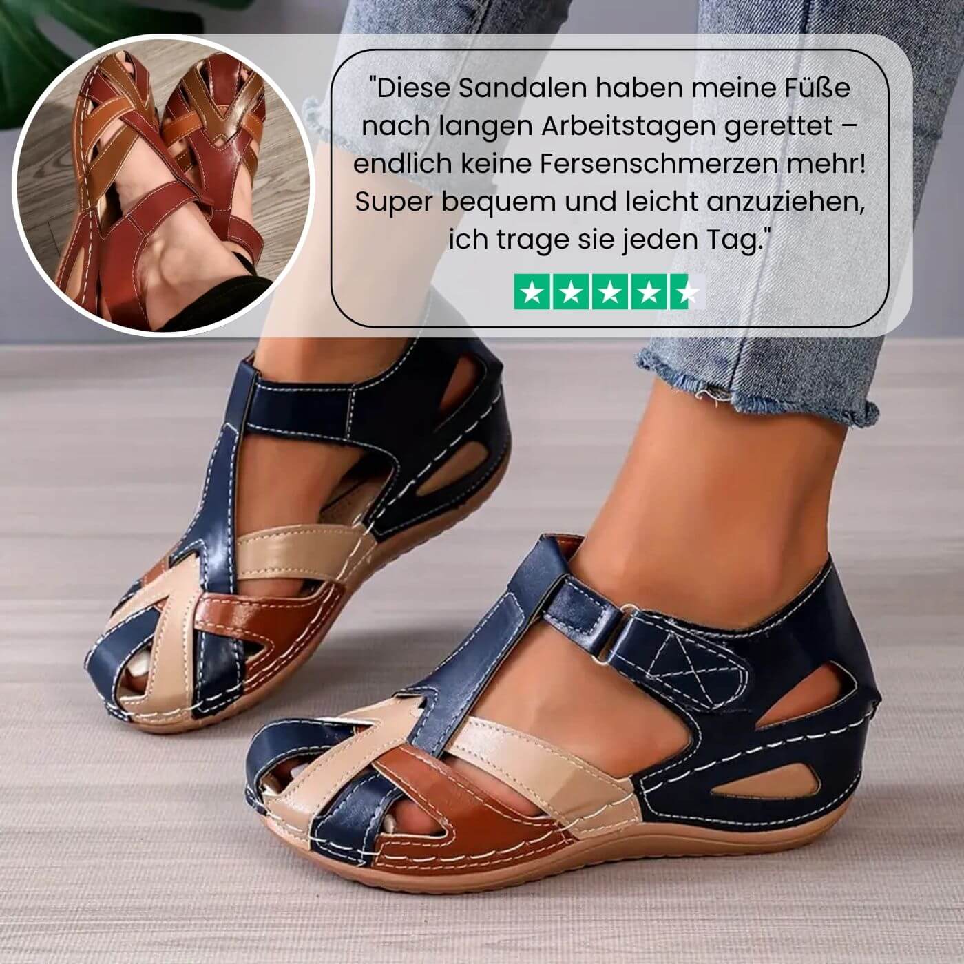 Verena – Orthopädische Sandalen
