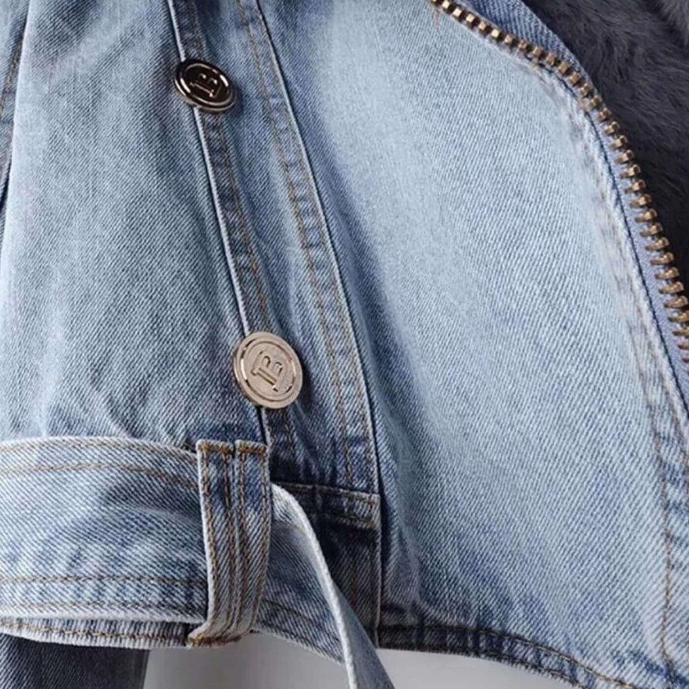 Veronika™ – Limitierte Eco-Friendly Jeansjacke