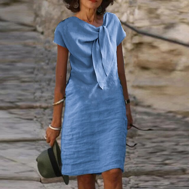 Kurzärmliges Abendkleid Für Damen | Mini