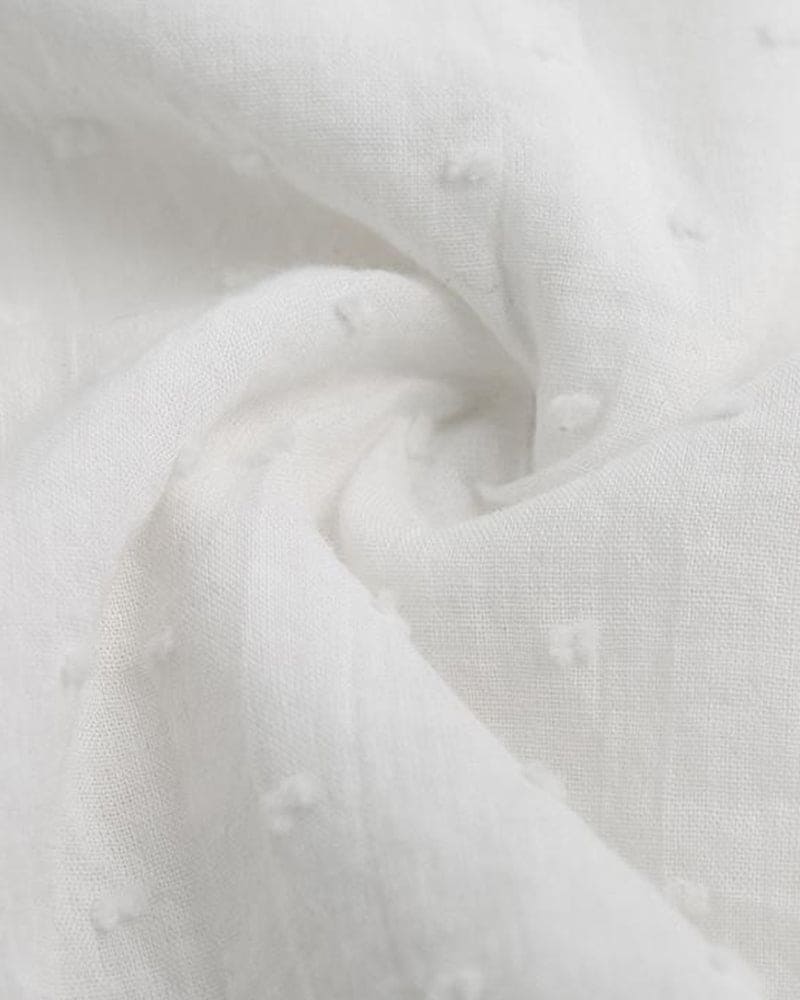 Norma® | Spitzenbluse in einfarbiger Farbe