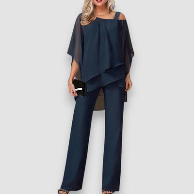 Lilla | Eleganter Zweiteiler mit Cold Shoulder