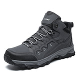 Wanderschuhe Damen | High Top & Rutschfester Halt – Grau