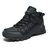 Wanderschuhe Damen | High Top & Rutschfester Halt – Schwarz