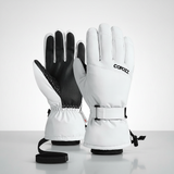 Wasserfeste Winterhandschuhe mit Wärmeisolierung und rutschfester Innenhand – Weiß