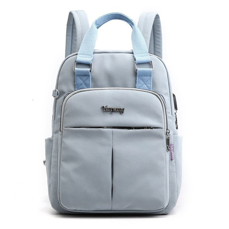 Wasserabweisender Laptop-Rucksack mit USB-Anschluss – multifunktional und geräumig für Damen und Herren